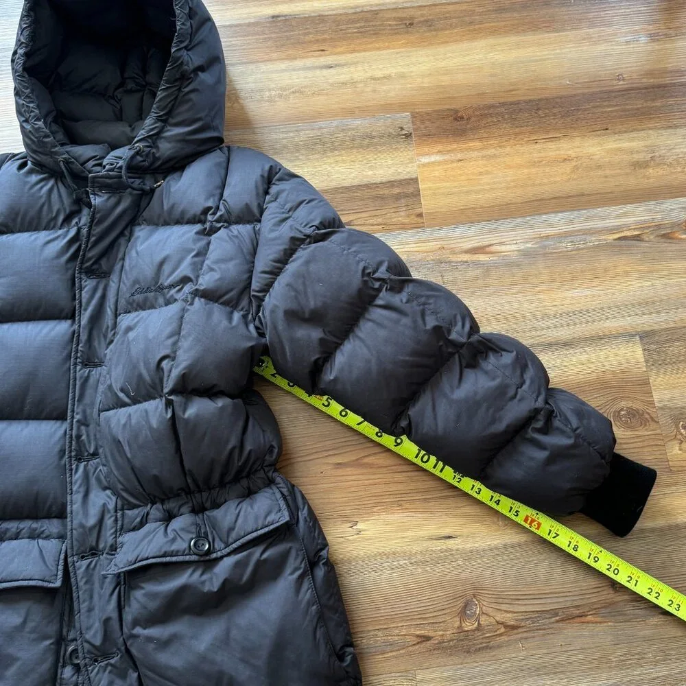 Vintage Eddie Bauer - Kara‎ Koram - Goose Down Parka Jacket - Black - Small